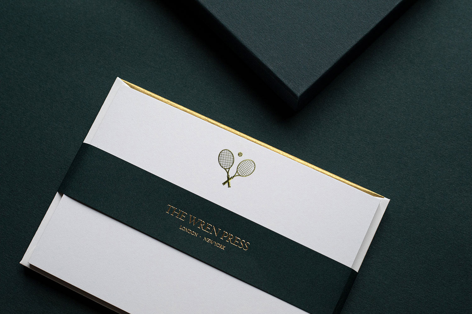 Gold Engraved Tennis