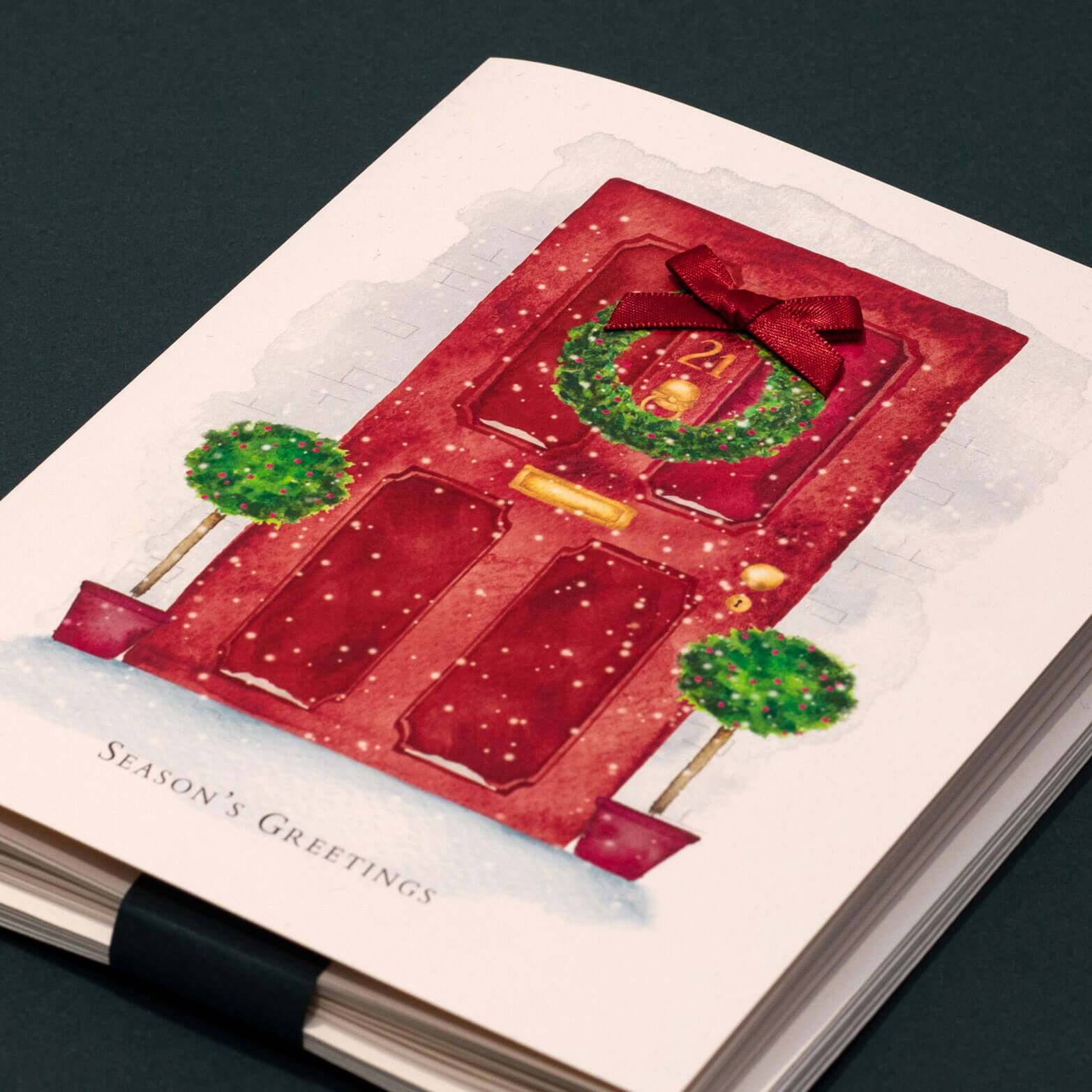 Christmas Seasonal Door (Pack Of 6)
