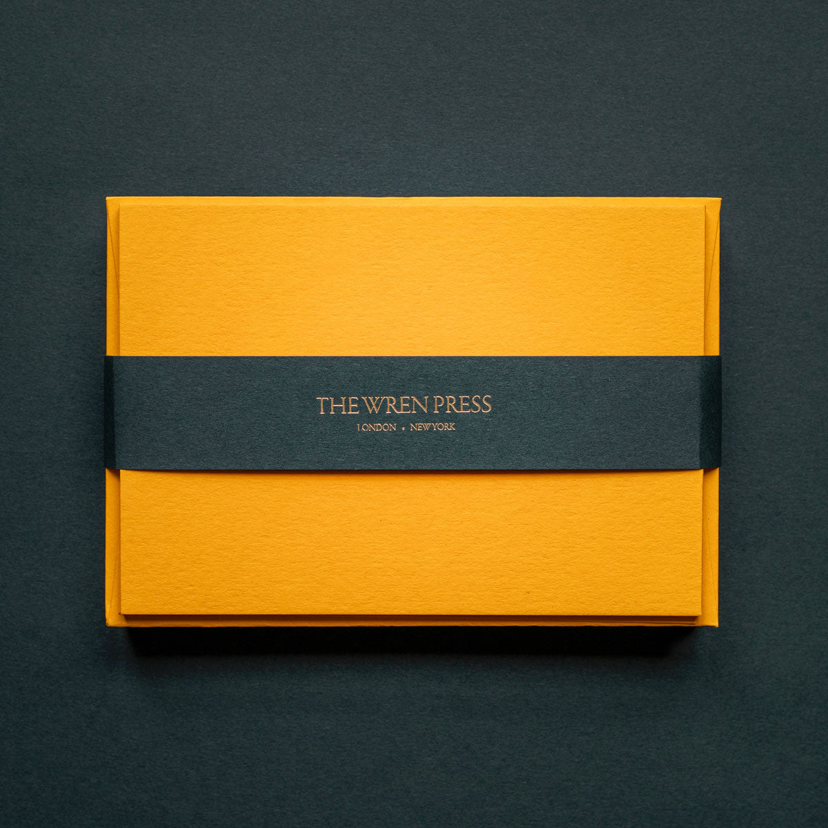 Notecards Citrine Yellow Set of 10 | The Wren Press