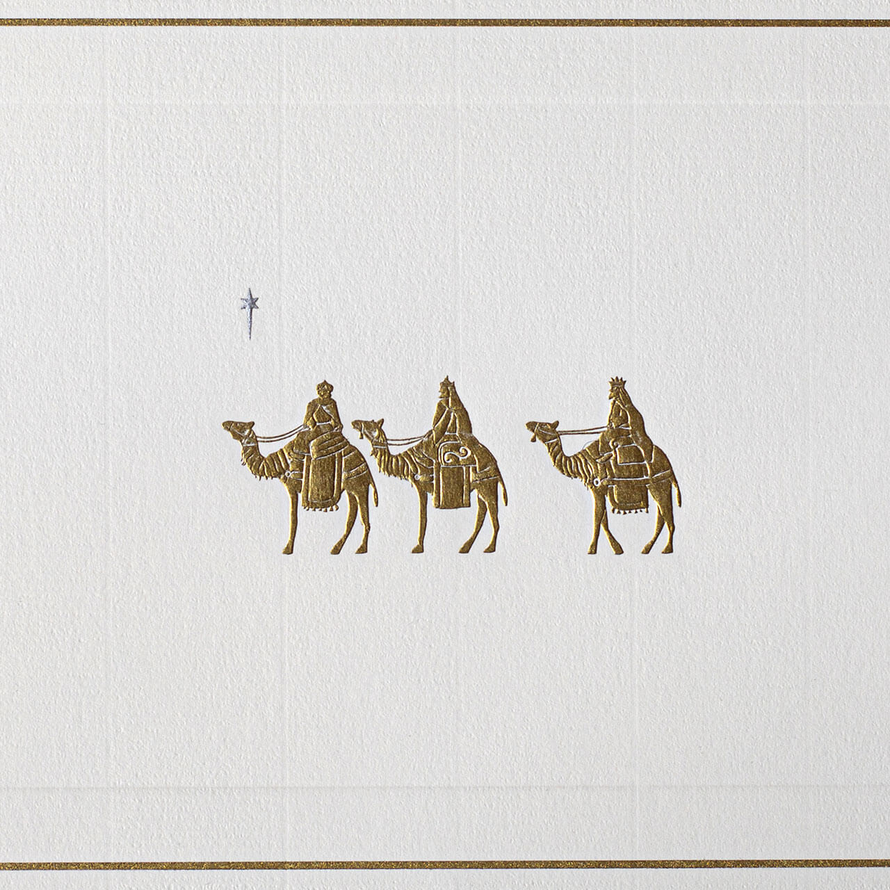 Three Kings Engraved (Pack Of 6)